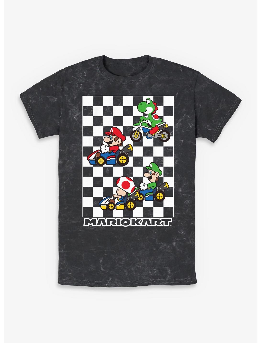 Nintendo Mario Kart Rally Kart Mineral Wash T-Shirt