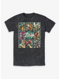 Nintendo Character Boxes Mineral Wash T-Shirt