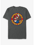 Nintendo Super Mario Circle Garment Dye T-Shirt