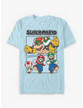Nintendo Super Mario Group Garment Dye T-Shirt