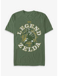 Nintendo The Legend Of Zelda Portrait Garment Dye T-Shirt