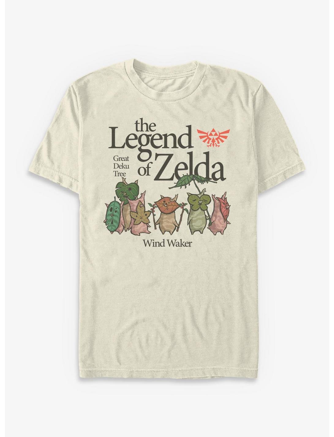 Nintendo The Legend Of Zelda Korok Lineup Garment Dye T-Shirt