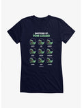 Disney Pixar Hoppers Emotions Of Tom Lizard Girls T-Shirt
