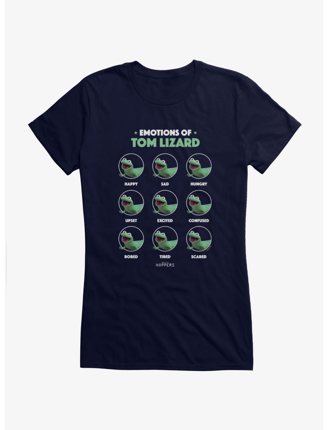 Disney Pixar Hoppers Emotions Of Tom Lizard Girls T-Shirt