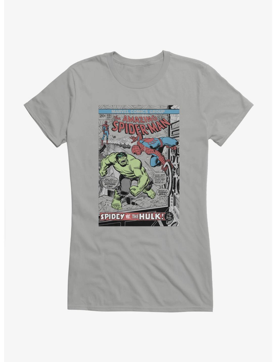 Marvel Comics Cover Amazing Spidey Vs The Hulk T-Shirt