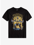 All Elite Wrestling Brody King Flames T-Shirt