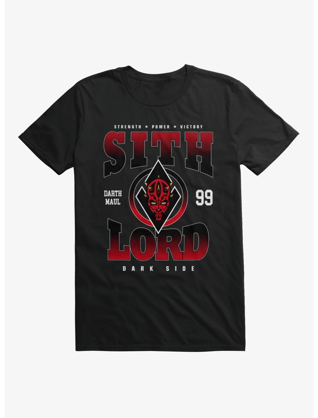 Star Wars Maul Sith Lord Sports Logo T-Shirt