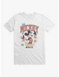 Disney Mickey Mouse Flower Rain T-Shirt