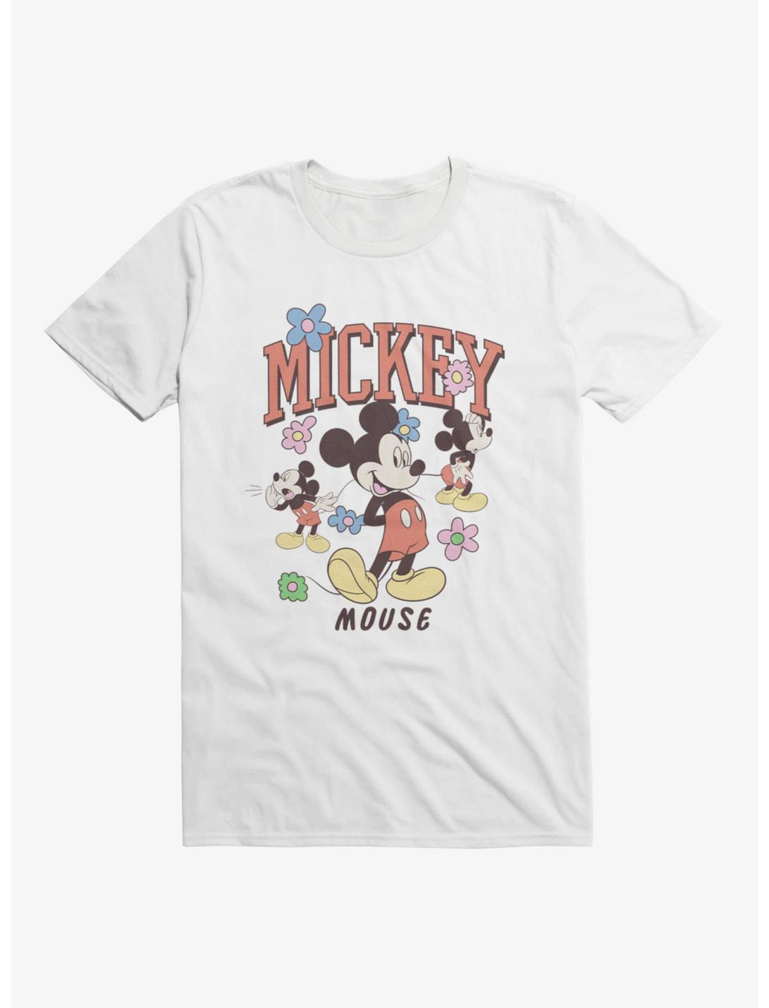 Disney Mickey Mouse Flower Rain T-Shirt