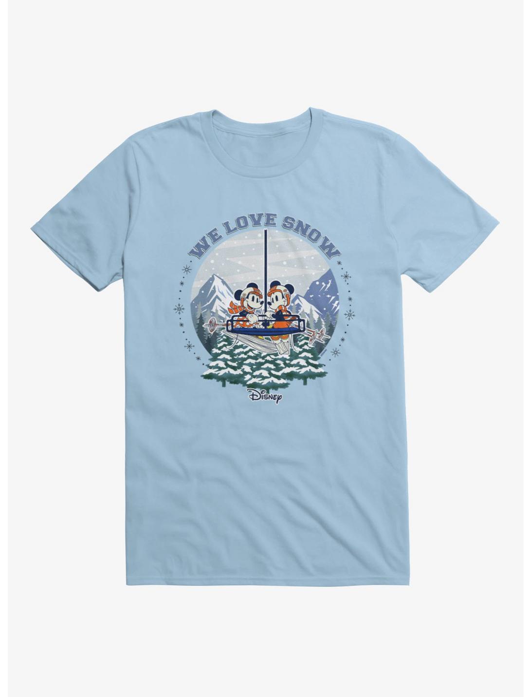 Disney Mickey And Friends We Love Snow Globe T-Shirt