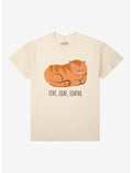 Live Loaf Loathe Cat T-Shirt By Goodie Two Sleeves
