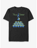 Toy Story Pizza Planet Alien Claw Big & Tall T-Shirt
