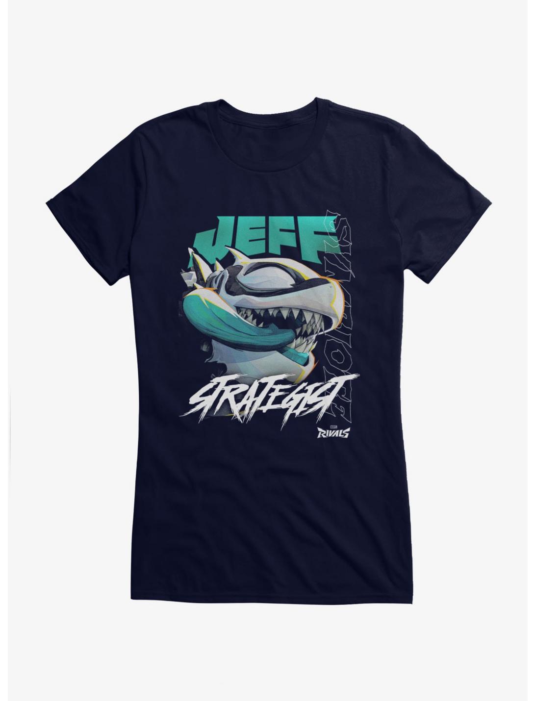 Marvel Rivals Jeff The Land Shark Symbiote Strategist Girls T-Shirt
