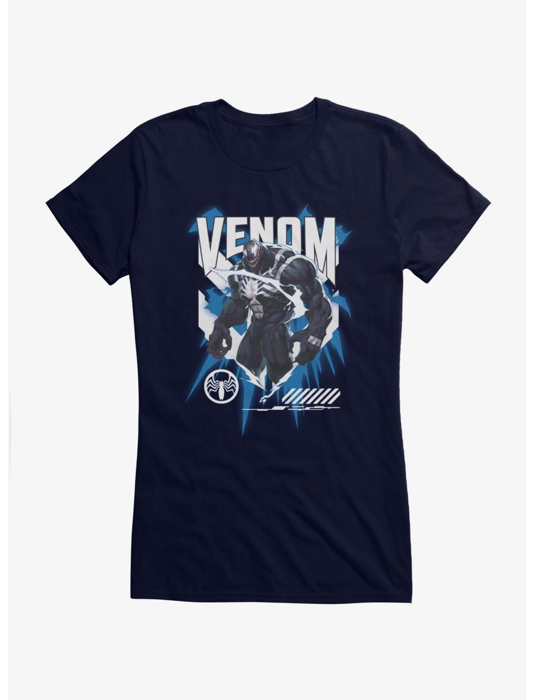 Marvel Rivals Venom Action Splash Girls T-Shirt