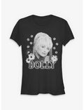 Dolly Parton Flowers Girls T-Shirt