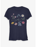 Dolly Parton Floral Signature Girls T-Shirt
