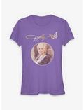 Dolly Parton Butterfly Signature Girls T-Shirt
