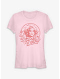 Dolly Parton Lasso Flowers Girls T-Shirt