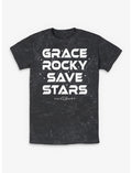 Project Hail Mary Grace Rocky Save Stars Mineral Wash T-Shirt