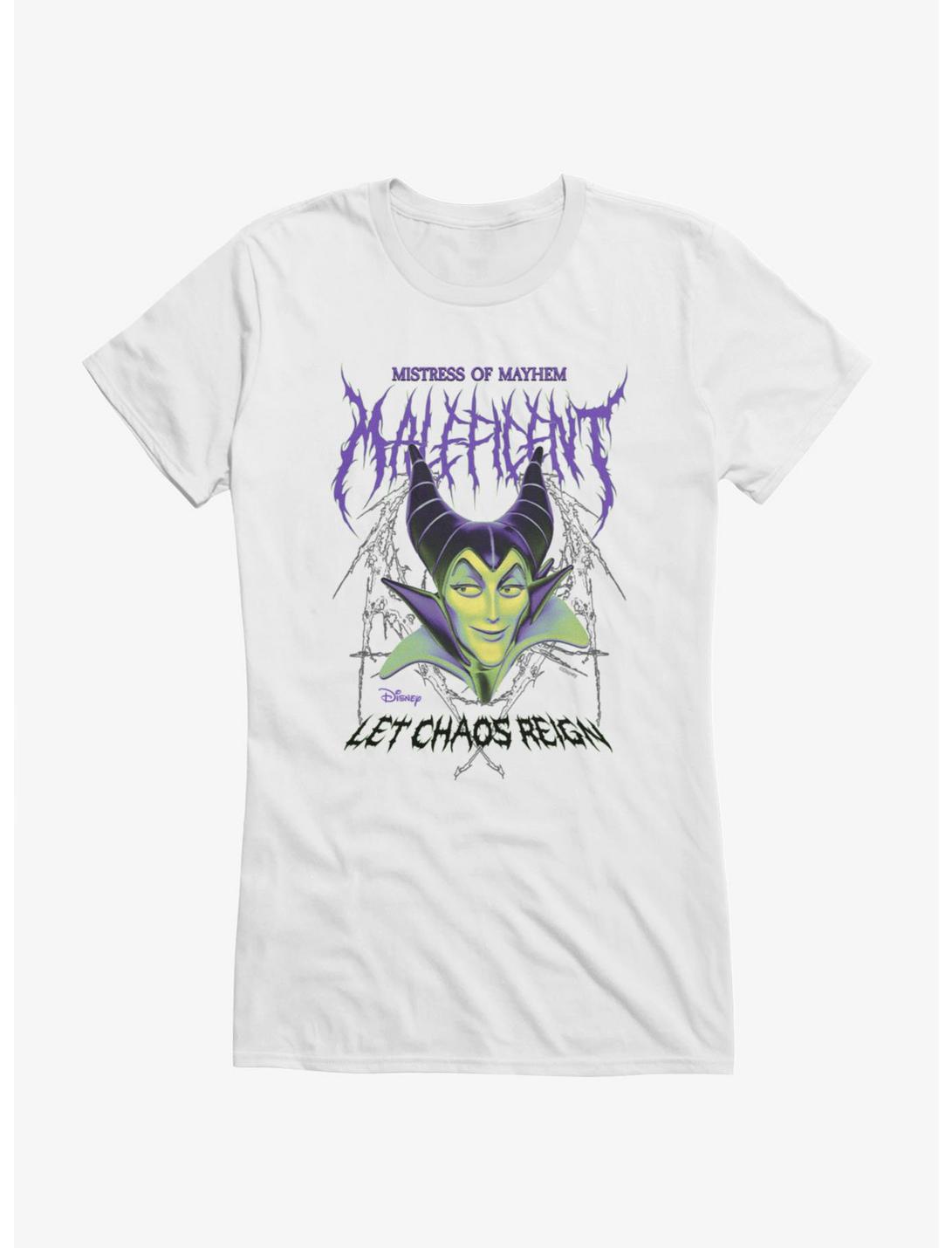 Disney Villains Maleficent Mistress Of Metal Mayhem Girls T-Shirt