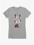 Disney Minnie Mouse Hand Heart Strawberry Dress Girls T-Shirt
