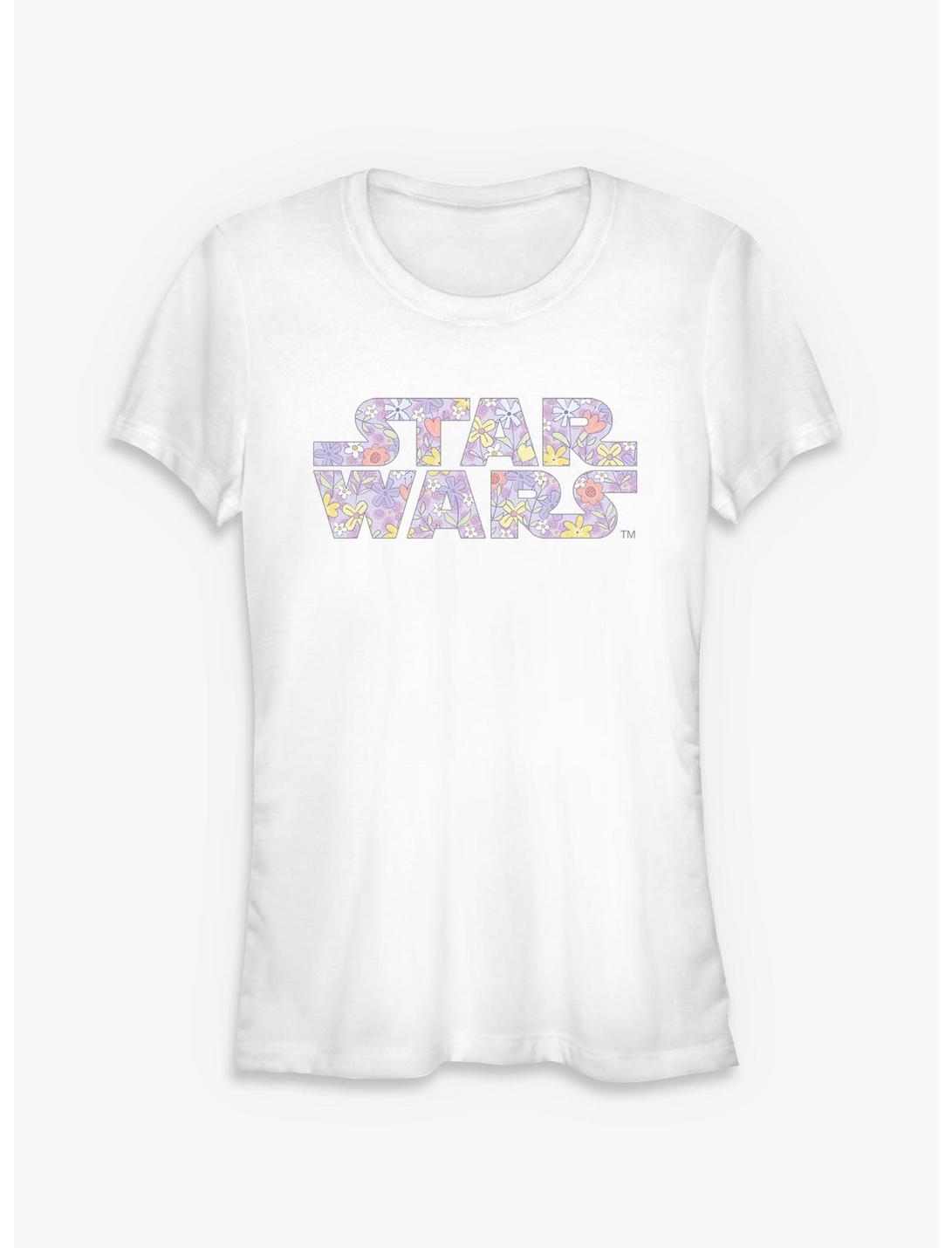 Star Wars Spring Flower Logo Girls T-Shirt