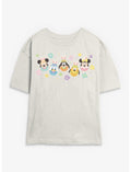 Disney Mickey Mouse Easter Egg Friends Girls Skimmer T-Shirt