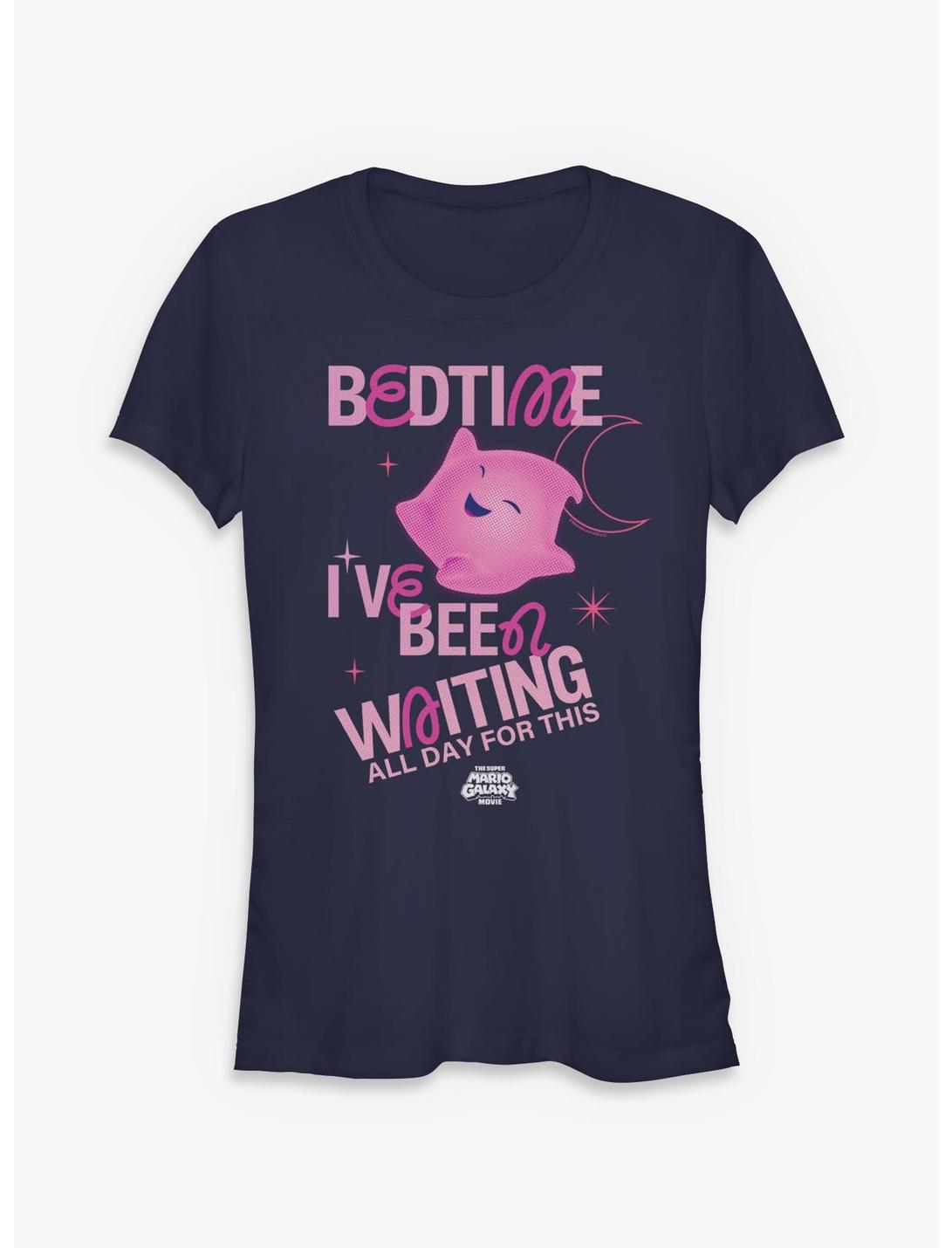 The Super Mario Galaxy Movie Luma I've Been Waiting Bedtime Girls T-Shirt