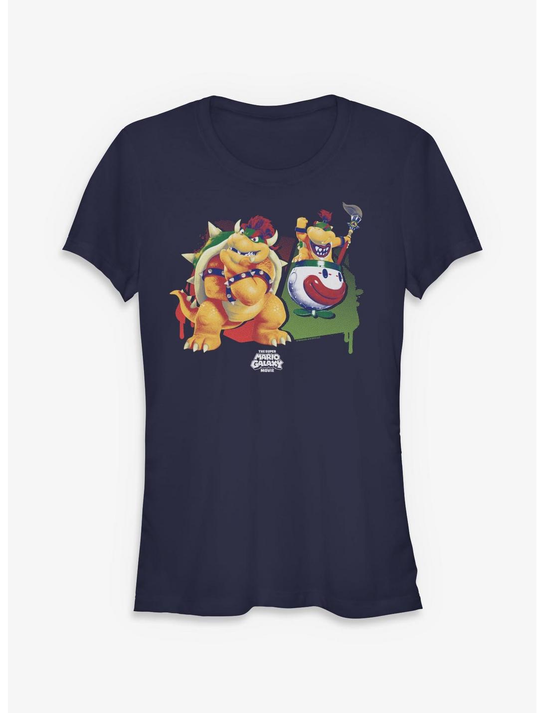 The Super Mario Galaxy Movie Bowser & Bowser Jr Girls T-Shirt