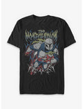 Star Wars The Mandalorian & Grogu Metal T-Shirt Hot Topic Exclusive