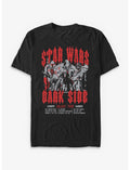 Star Wars Dark Side Galaxy Tour T-Shirt Hot Topic Exclusive