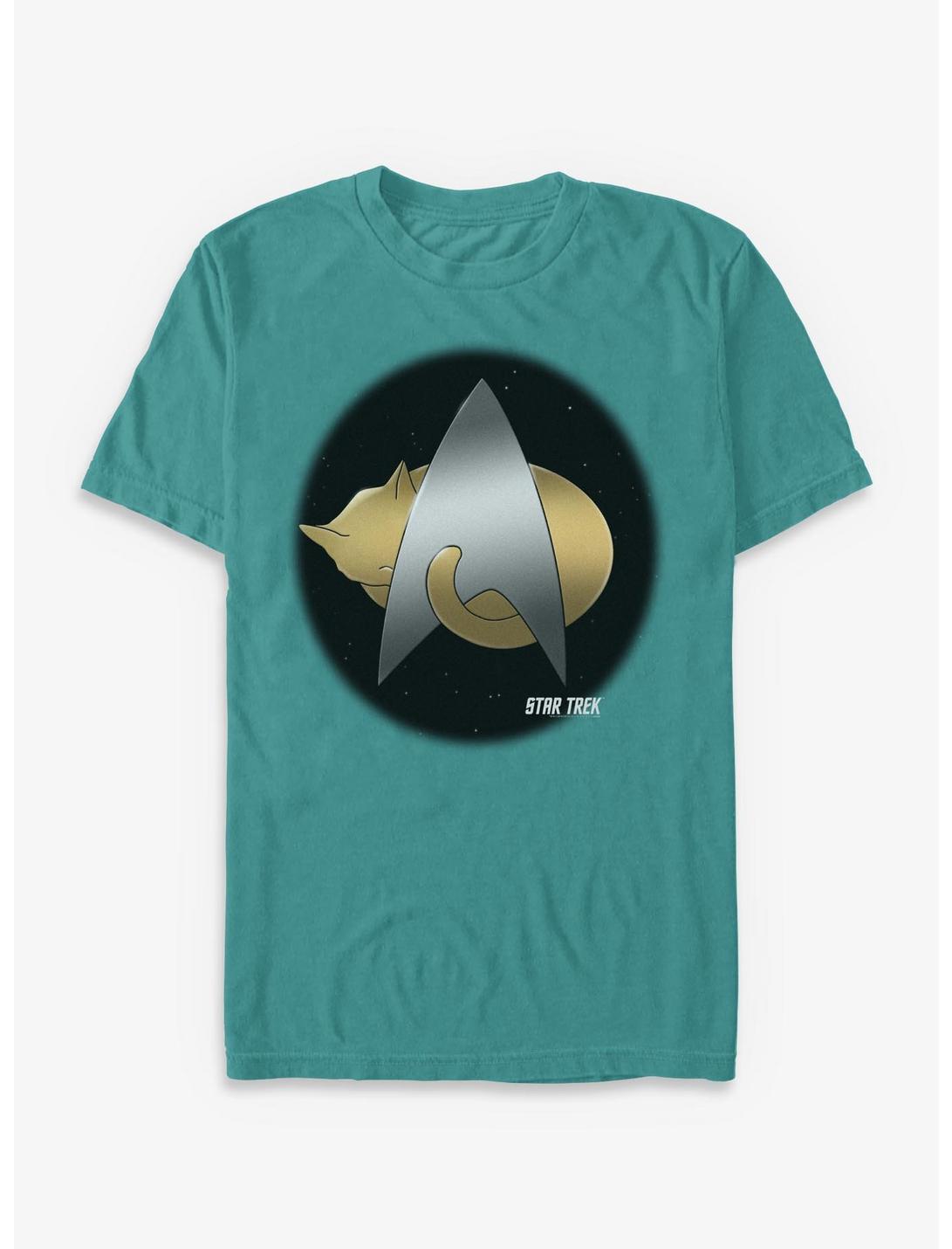 Star Trek Boldly Cat Nap Garment-Dyed T-Shirt