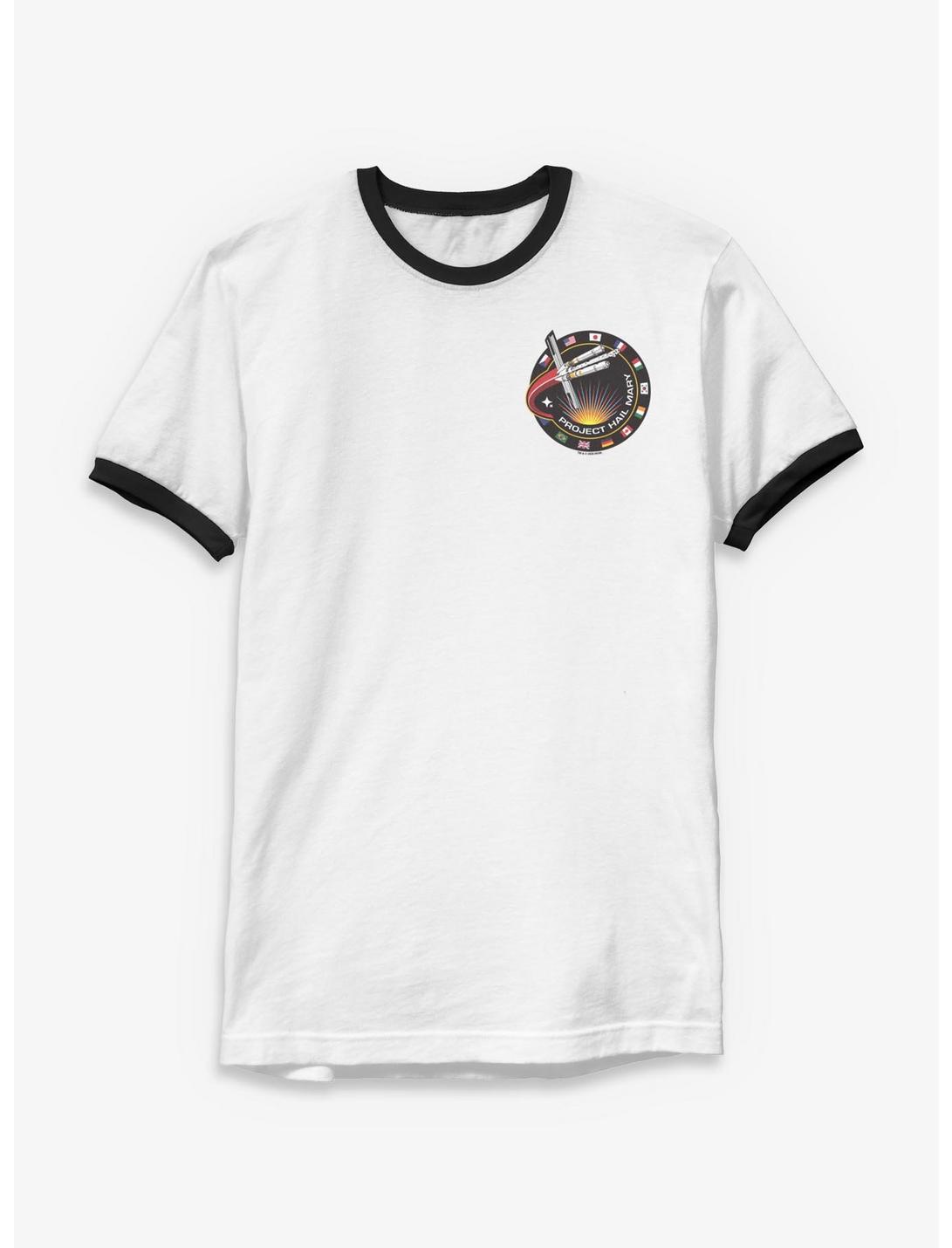 Project Hail Mary Project Pocket Patch Ringer T-Shirt