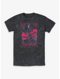 Poppy Playtime Catnap The Moon Tarot Mineral Wash T-Shirt