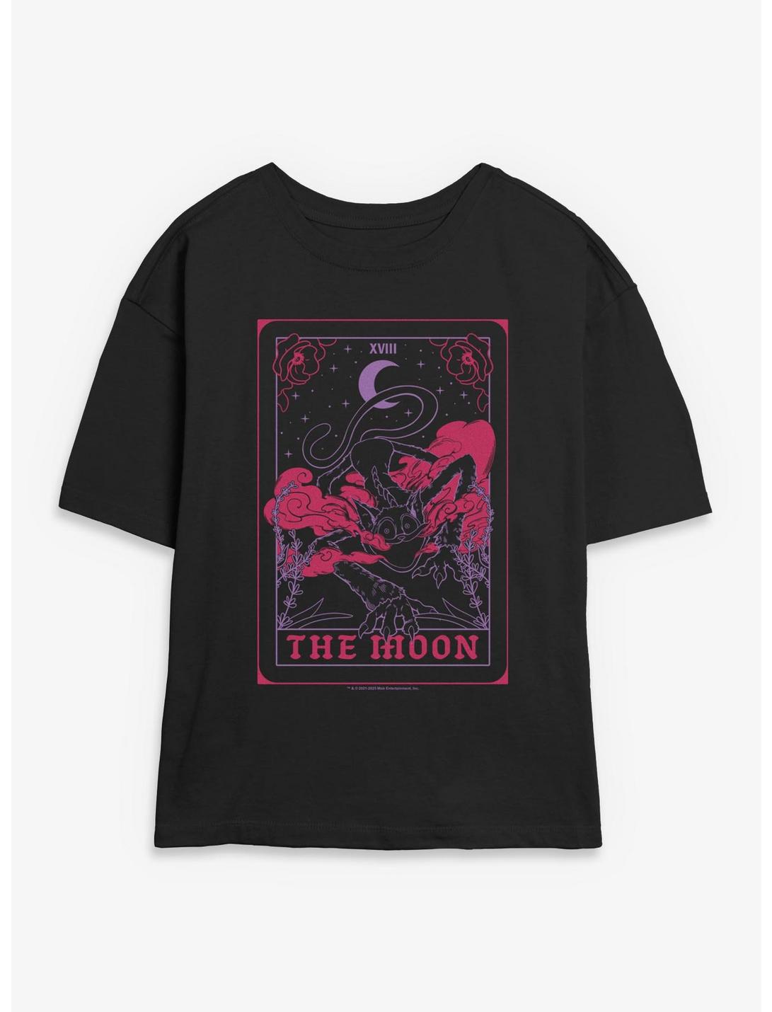 Poppy Playtime Catnap The Moon Tarot Girls Skimmer T-Shirt