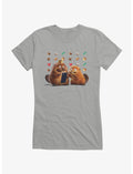 Disney Pixar Hoppers Mabel King George Emoji Phone Girls T-Shirt