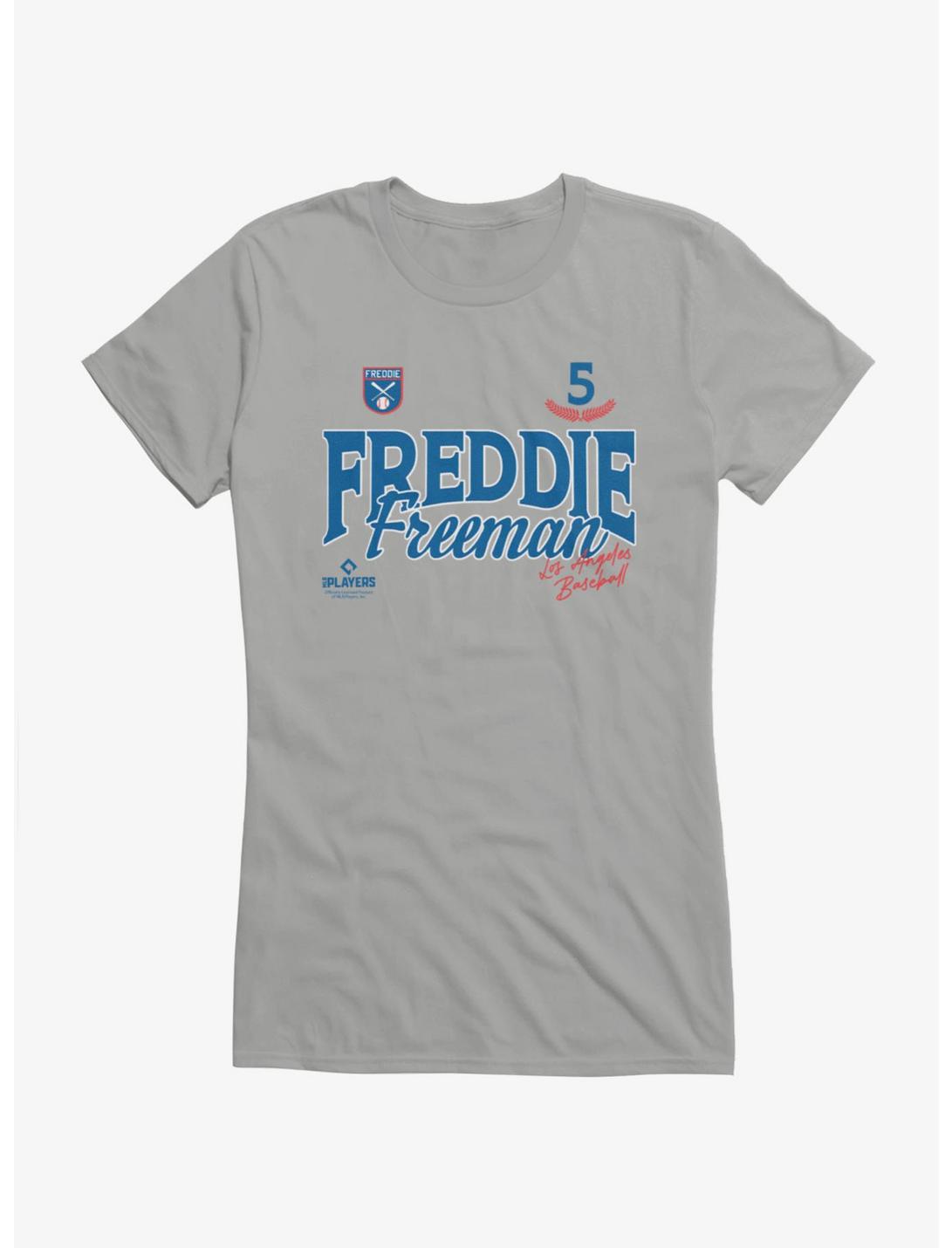MLB Freddie Freeman Baseball Badges Girls T-Shirt