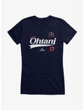 MLB Shohei Ohtani Straight Swoosh Girls T-Shirt
