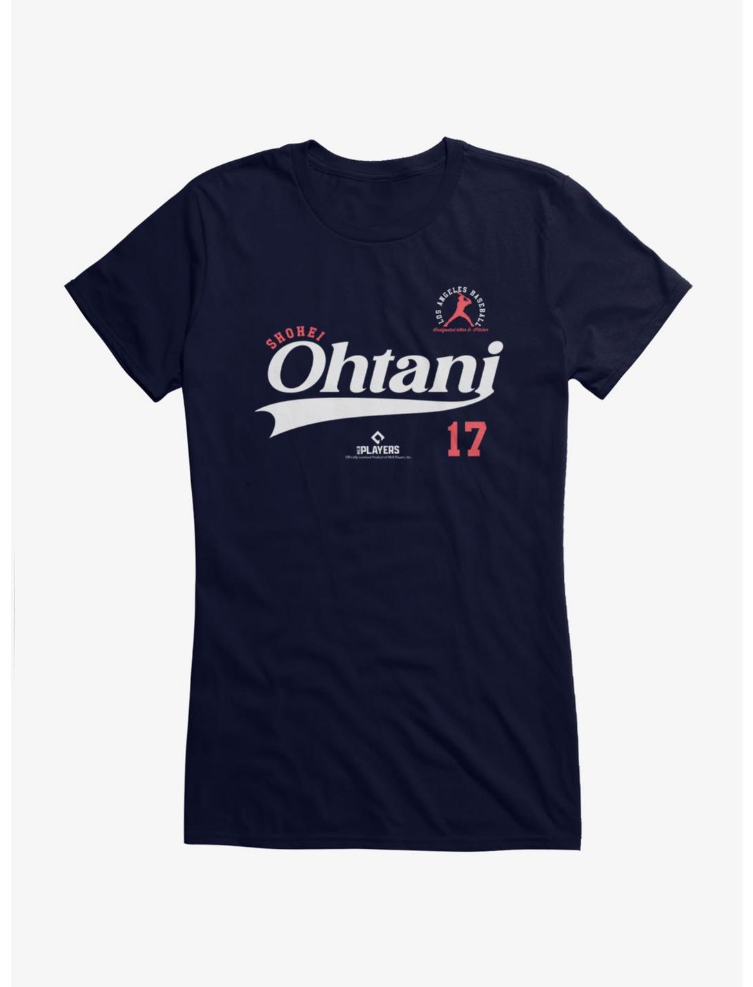 MLB Shohei Ohtani Straight Swoosh Girls T-Shirt