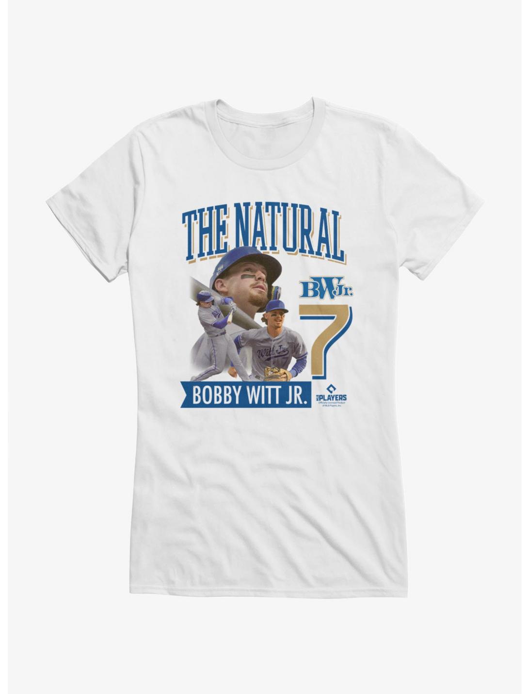 MLB Bobby Witt Jr. The Natural Collage Girls T-Shirt
