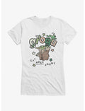 Star Wars The Mandalorian And Grogu Eat More Frog Sketch Girls T-Shirt