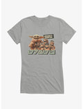 Star Wars The Mandalorian And Grogu Grogu Grogu & Anzellans The Bounty Hunter Girls T-Shirt
