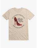 The Devil Wears Prada Boring Questions Red Shoe T-Shirt