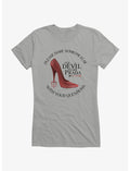 The Devil Wears Prada Boring Questions Red Shoe Girls T-Shirt