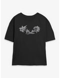 Disney Kingdom Hearts Sora & Kairi Chalk Drawing Girls Skimmer T-Shirt