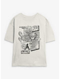 Disney Kingdom Hearts Sora Key Pages Girls Skimmer T-Shirt