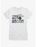 Star Wars Yoda Best Mom Cartoon Girls T-Shirt