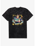 Disney Pixar Toy Story 5 Buzz Lightyear Emoji Ranger Mineral Wash T-Shirt
