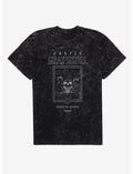 Masters Of The Universe Castle Grayskull Goth Mineral Wash T-Shirt