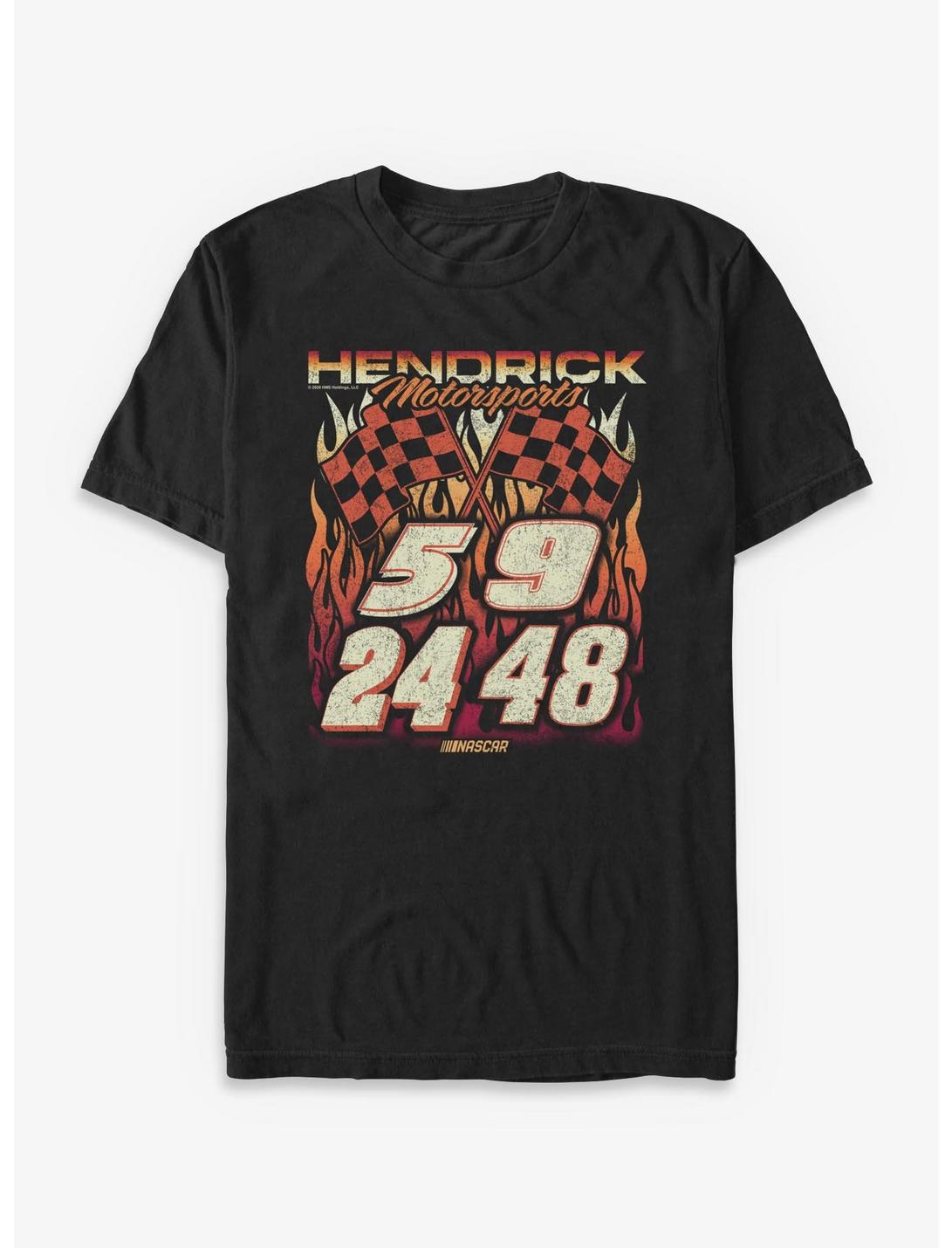 NASCAR Hendrick Burning Flames Big & Tall T-Shirt